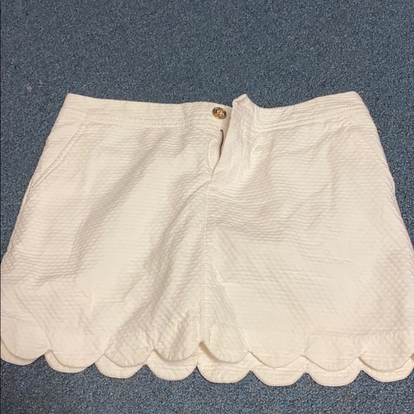 LILY PULITZER SKIRT SCALLOPED - Picture 1 of 1